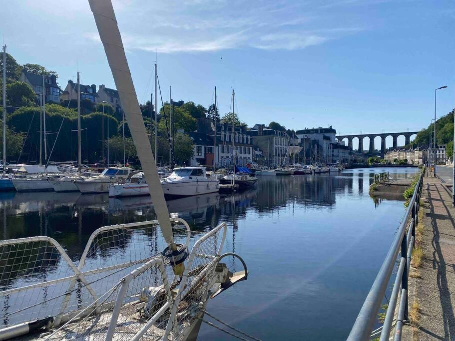 Voiles Sur Morlaix: Vue Port, 4 Personnes, Parking Leilighet Eksteriør bilde